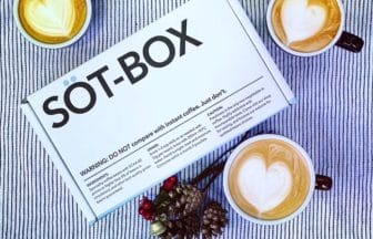 SOTBOX | コーヒーステーション ノルディックローストのゲイシャコーヒーが入ったギフトボックス