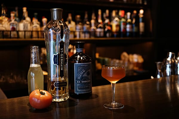 コーヒー×米焼酎×手製トマトウォーターで軽やかな味わいを自宅で