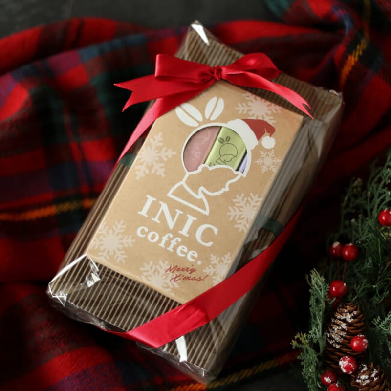 イニックコーヒーのシュトーレンとコーヒーのクリスマスギフト