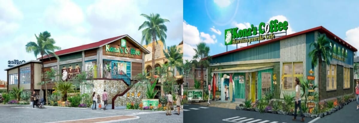 ハワイアンパンケーキカフェ『コナズ珈琲』が、沖縄県と滋賀県に初出店!