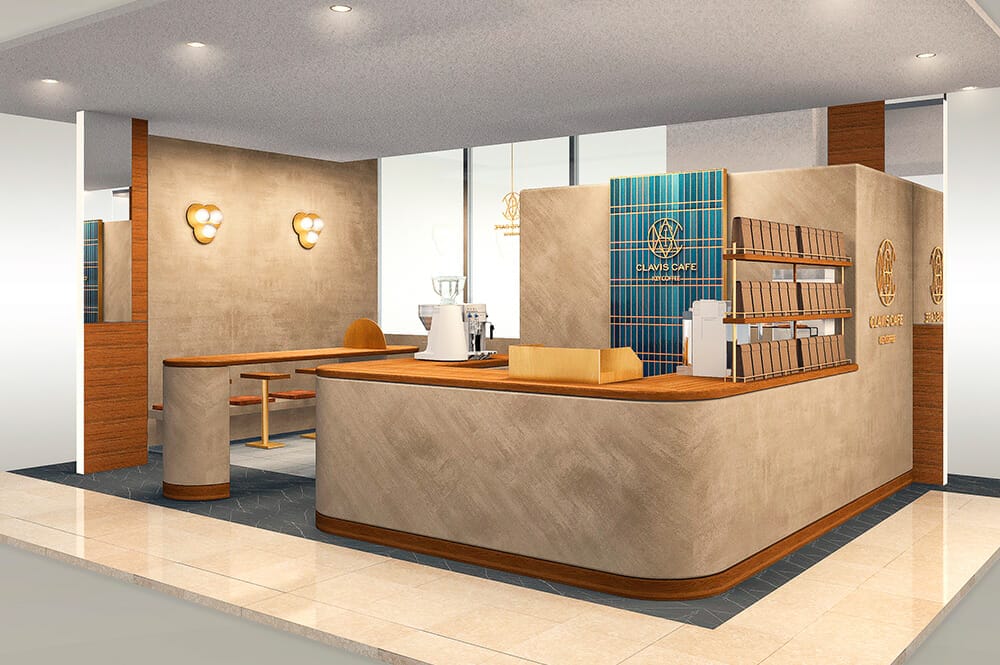 キーコーヒー「CLAVIS CAFE KEY COFFEE」伊勢丹浦和店にオープン