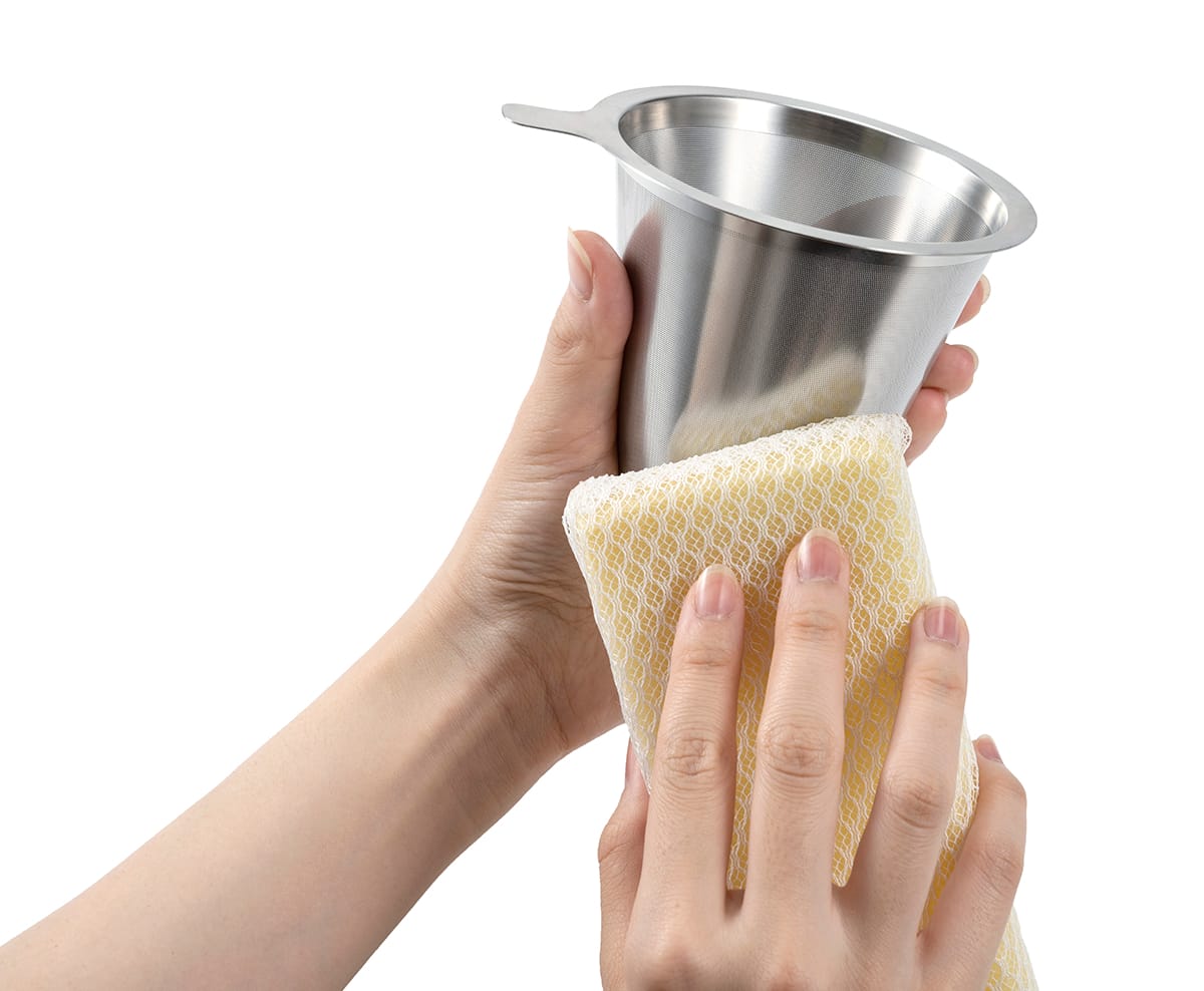 洗いやすい形状です