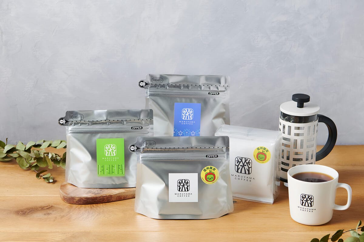 丸⼭珈琲、信州限定ブレンド3種類を発売