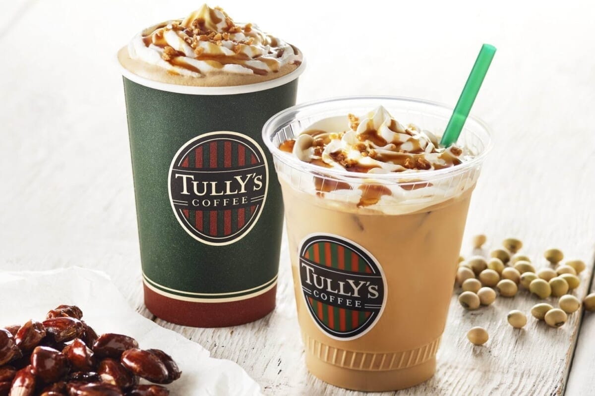 タリーズから、オールソイで仕上げた『アーモンドプラリネソイラテ』が登場!