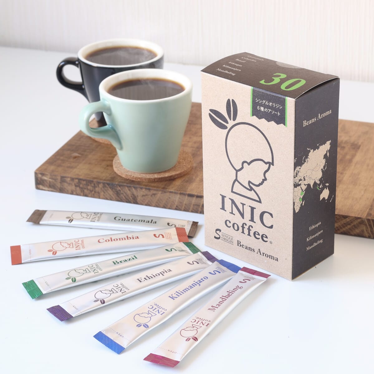 6つの産地の違いを感じてみない?INIC coffeeのアソートボックス