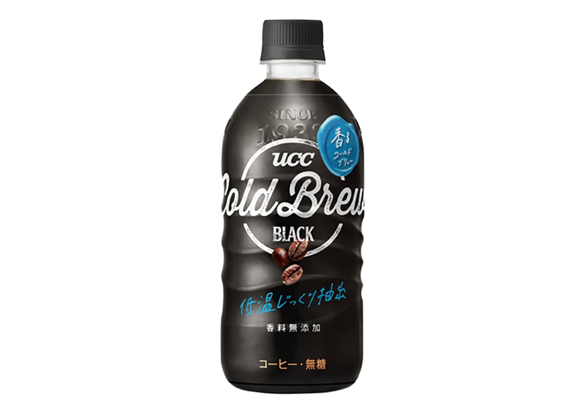 UCC、低温じっくり抽出の香り高いペットボトルコーヒー発売