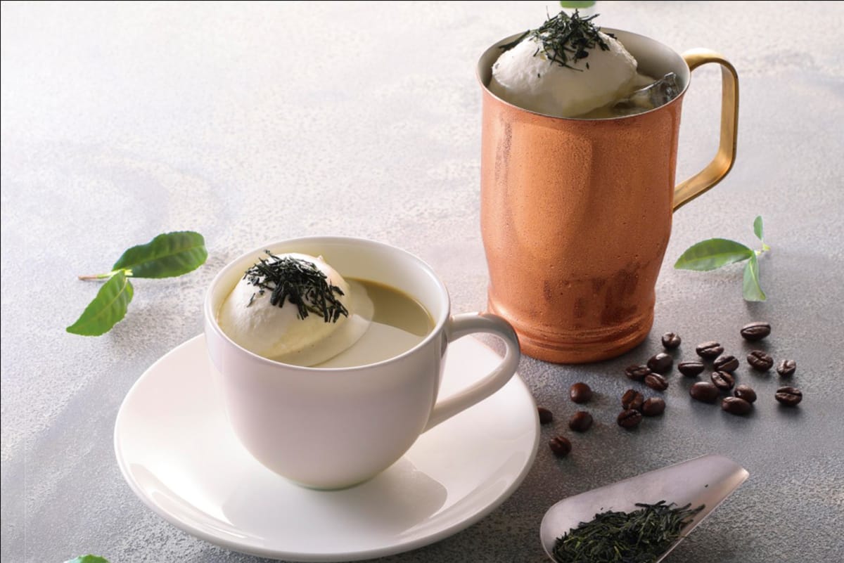 新茶の時期限定。上島珈琲店で『宇治玉露のミルク珈琲』を味わおう!