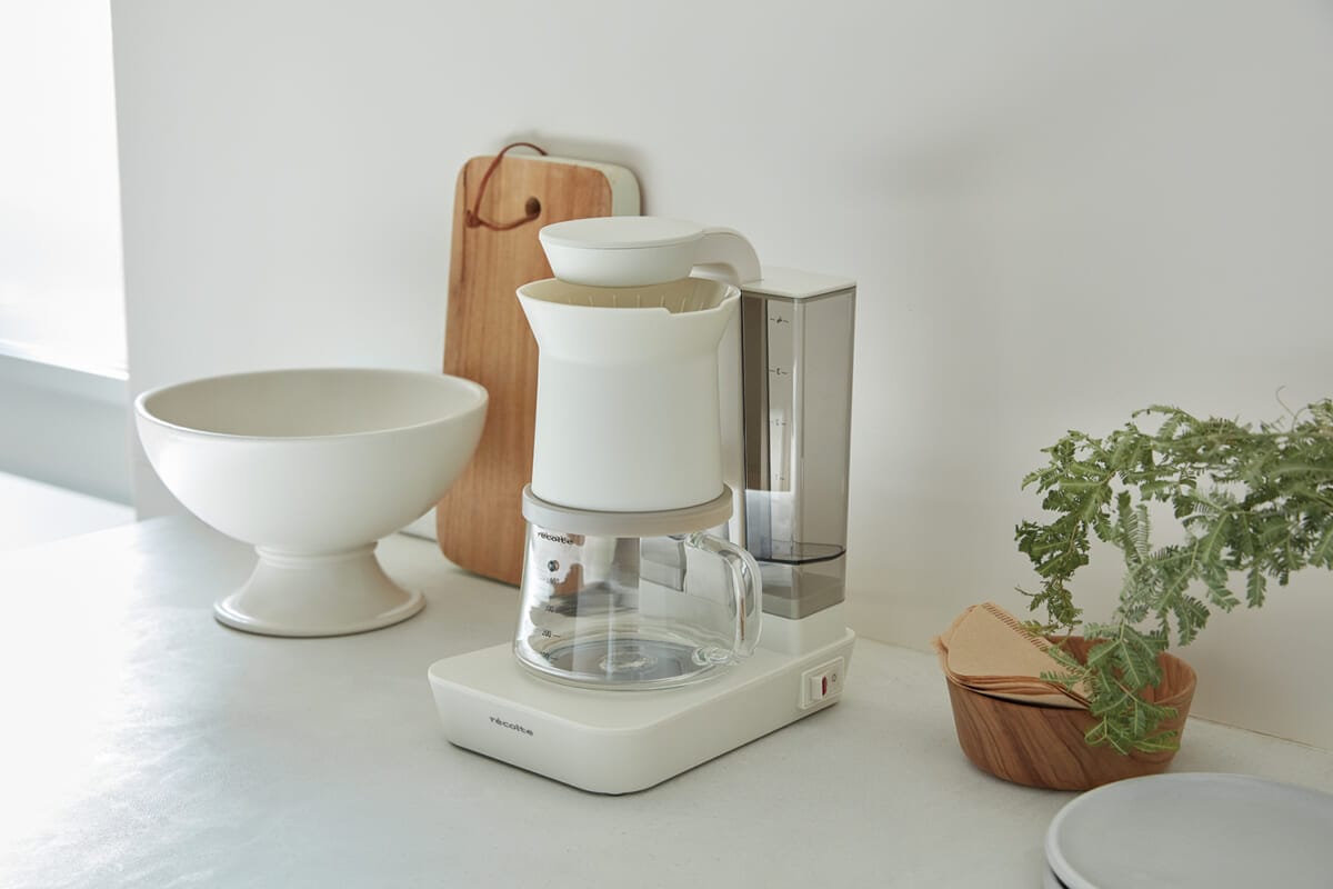 優しい雫がコーヒーをもっと美味しくする「レインドリップコーヒーメーカー」