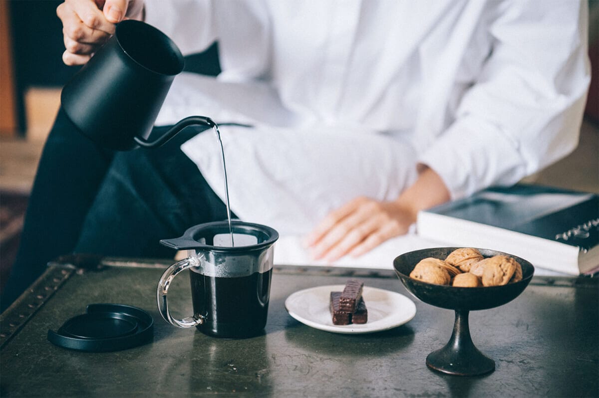 インスタントコーヒーのように手軽に、豆から入れたコーヒーを飲める便利グッズ！