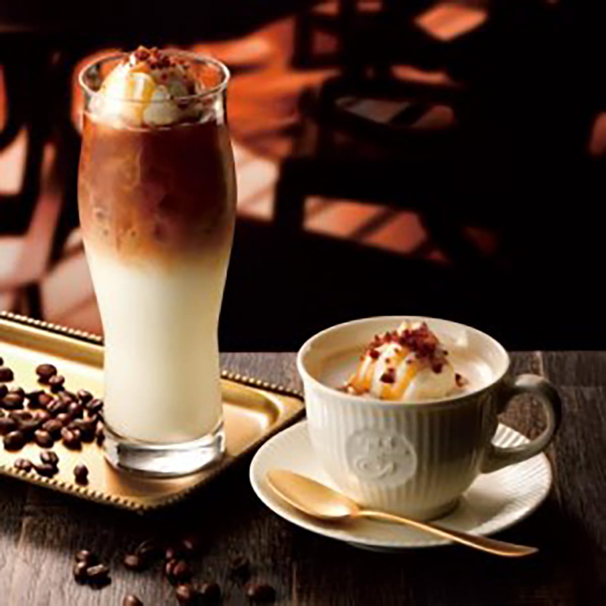 カフェ・ド・クリエから上品な甘さの『キャラメルミルクコーヒー』が登場!