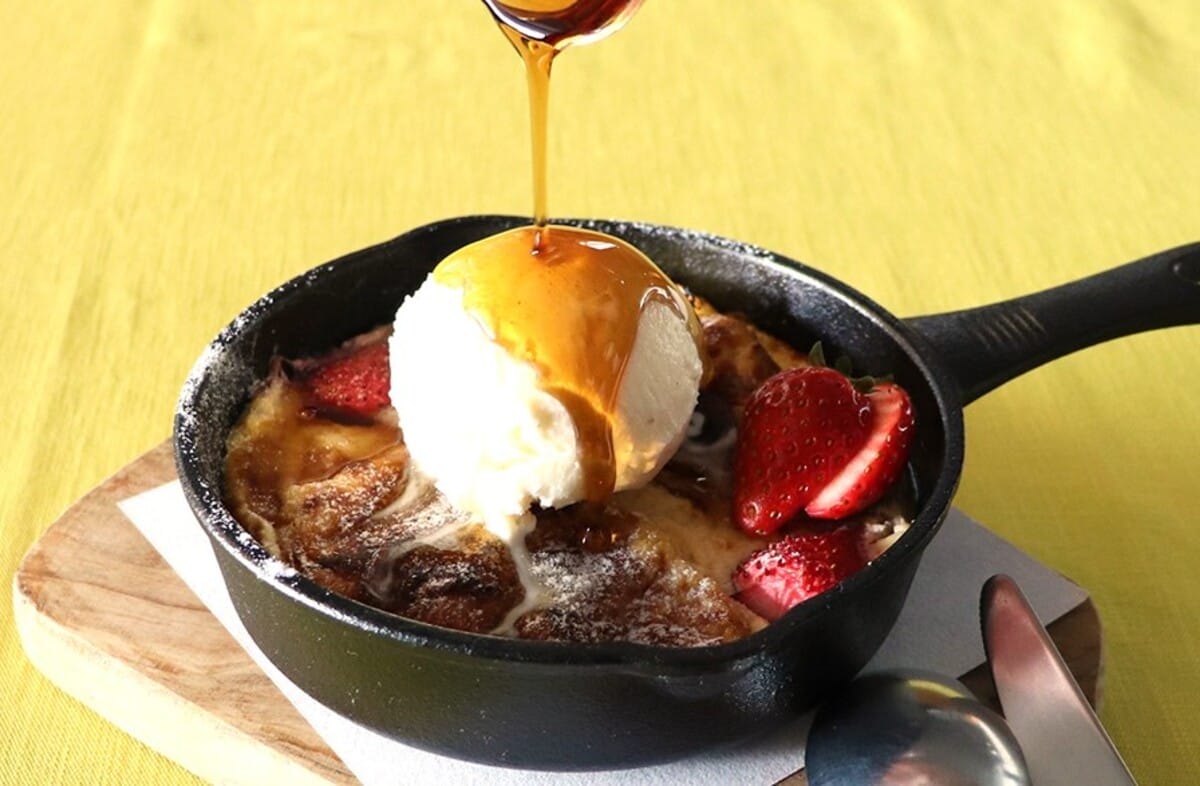 話題のひやあつスイーツ!クロワッサンフレンチトーストはいかがですか?