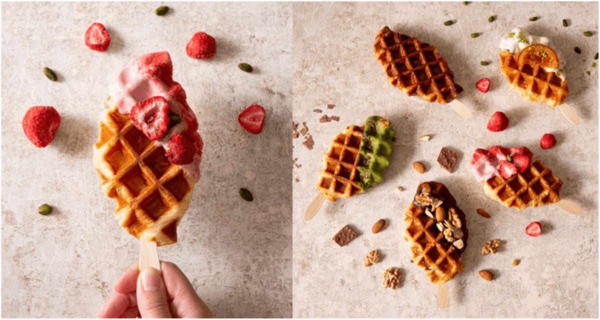 「横濱焙煎珈琲」に話題のスイーツ、クロッフルが登場