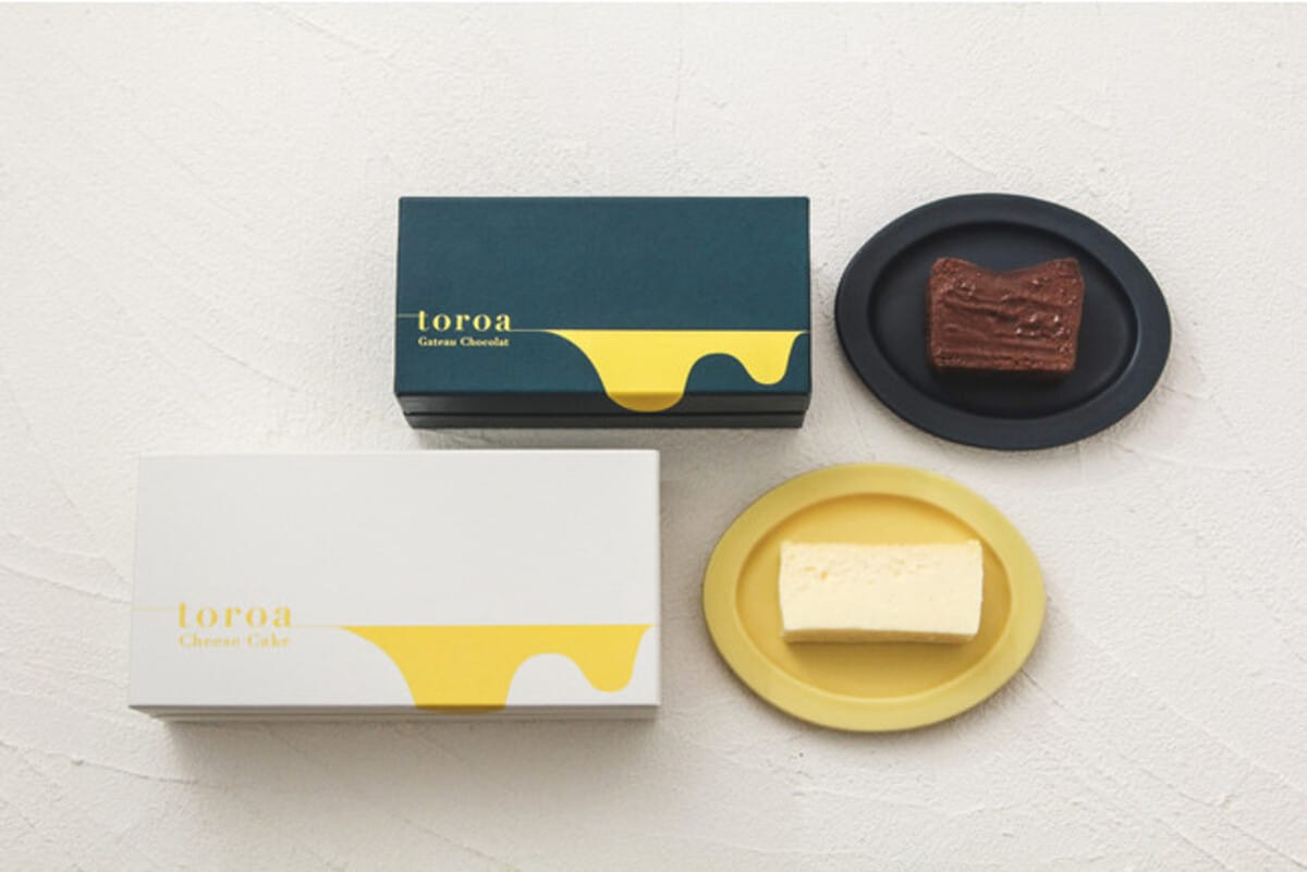 「とろ生チーズケーキ」と「とろ生ガトーショコラ」の父の日ギフトセット