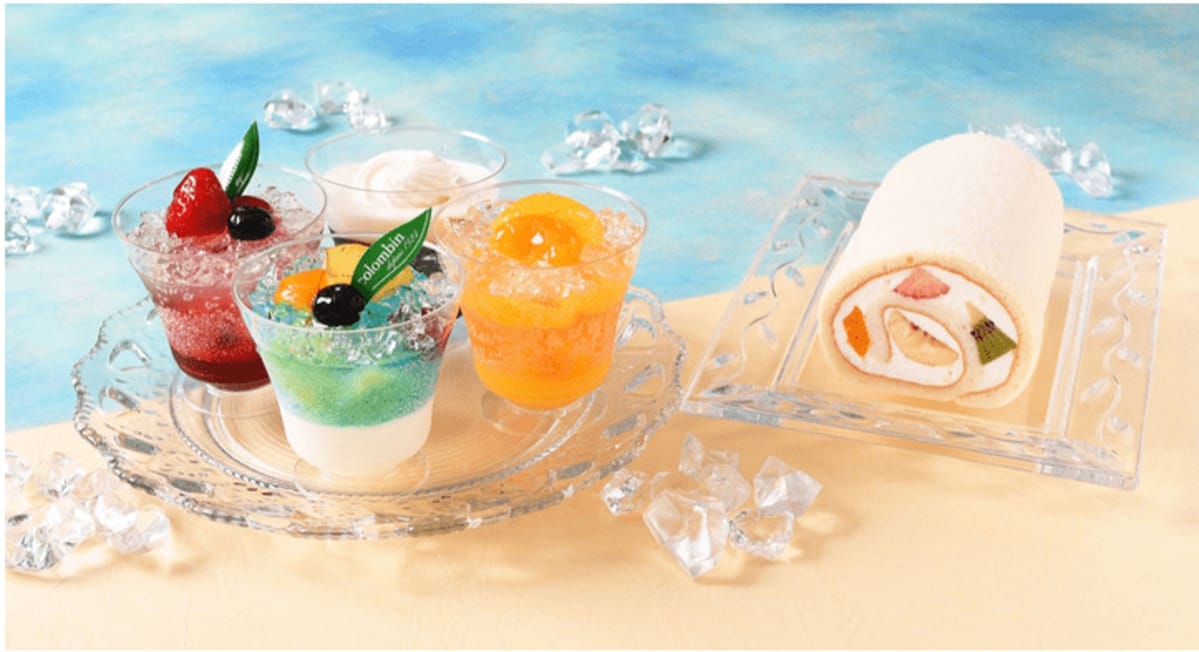 洋菓子コロンバンから爽やかサマースイーツが登場