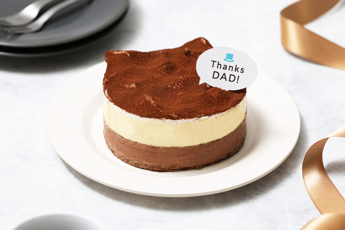 今年の父の日は「ねこねこティラミス」をお父さんといかがですか?