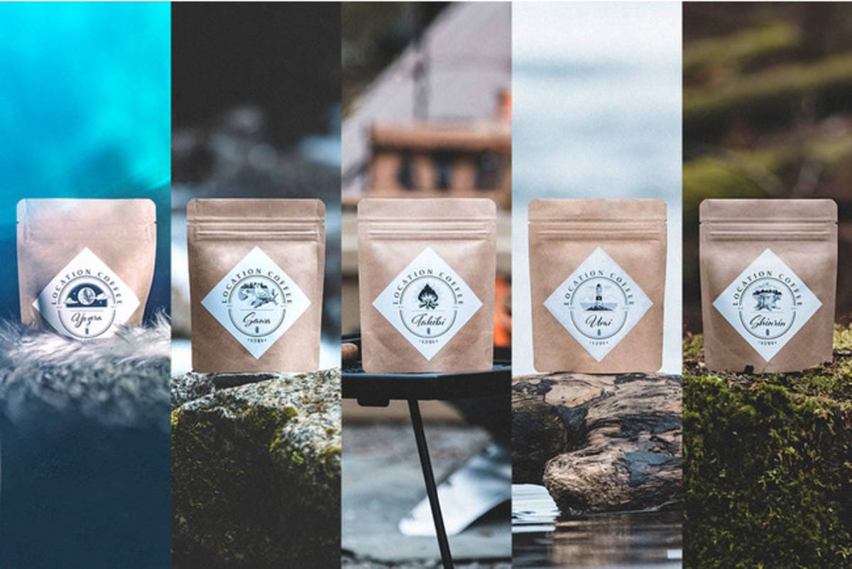 アウトドア専用のコーヒー豆「LOCATION COFFEE」が一般販売開始