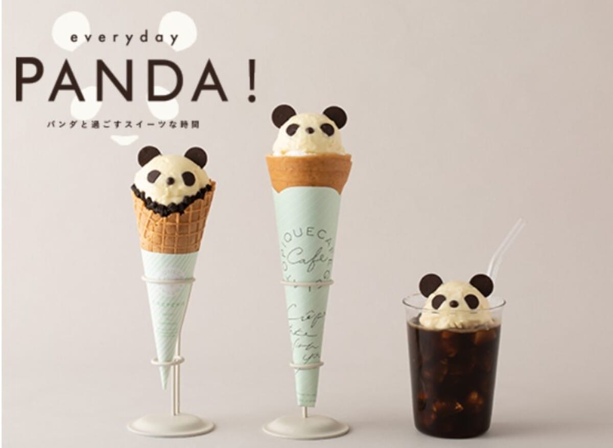 gelato pique cafeのパンダスイーツが可愛すぎて悶絶!