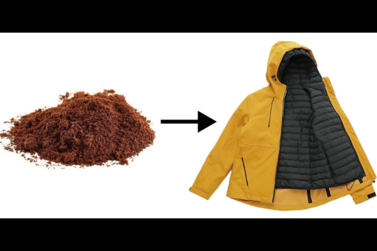 驚きの40杯分!?コーヒーかすを原料としたジャケットが発売中