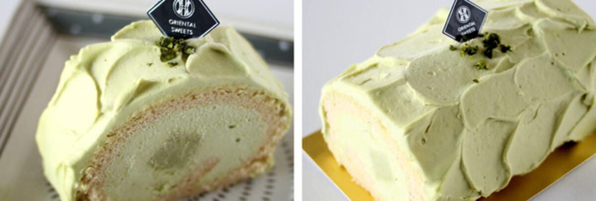 ピスタチオをふんだんに使った2種類のスイーツが登場