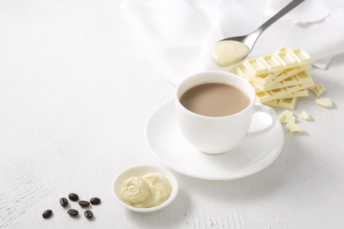 あまーい心安らぐ「ホワイトチョコレートミルク珈琲」