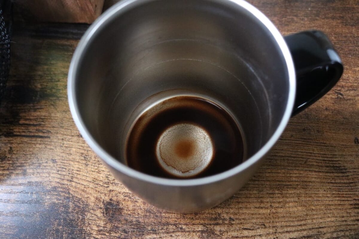 最後の一滴はコーヒーの微粉が気になる