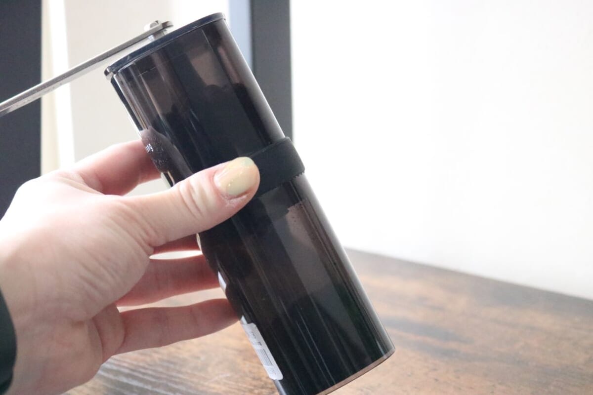 columimg2202257 | コーヒーステーション 本体が透明なので豆の残量や粒度が見やすい