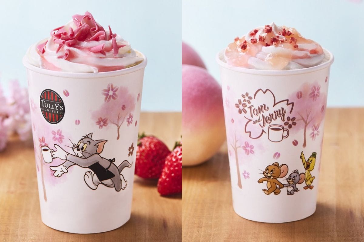 タリーズコーヒーでトムとジェリーコラボドリンクが誕生日に発売