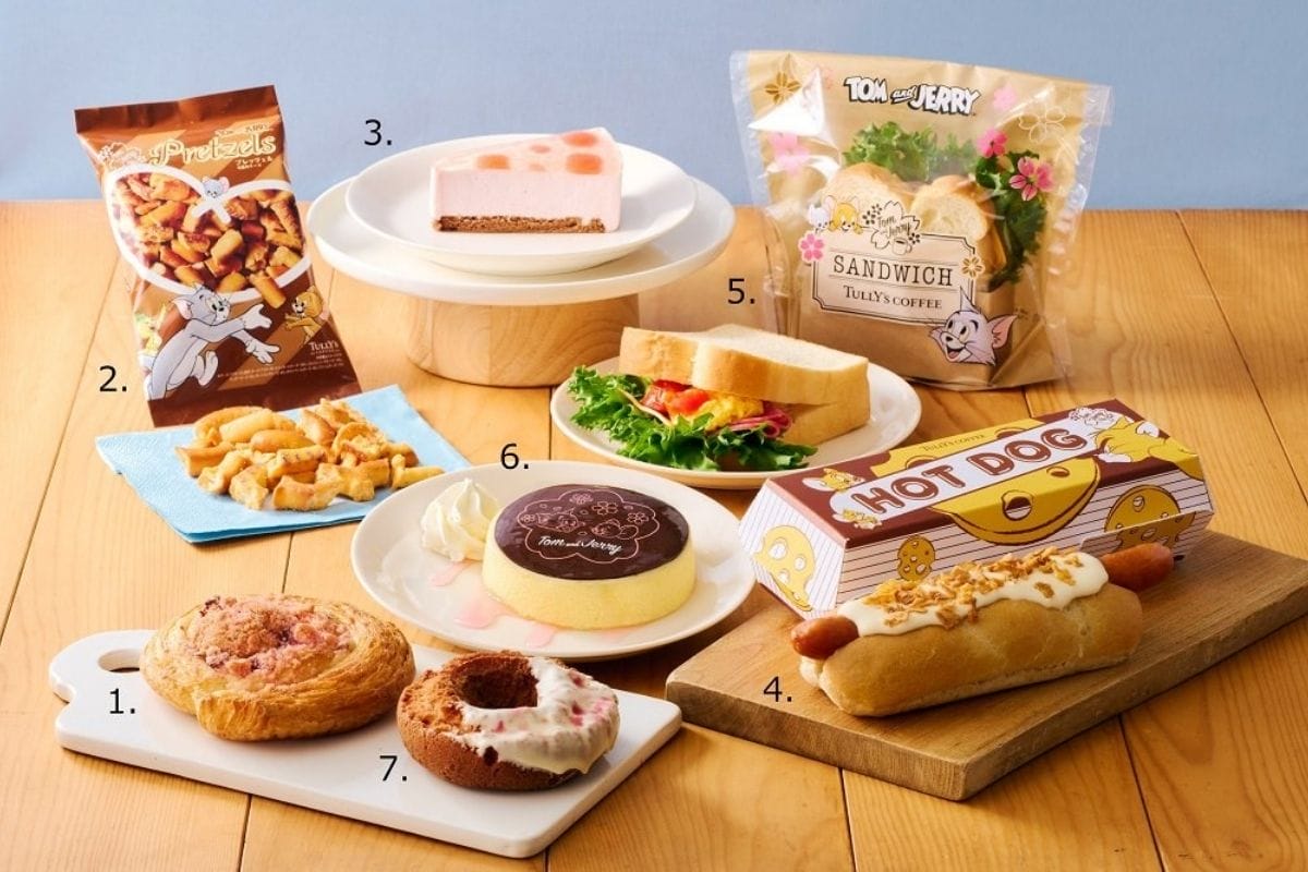 トムとジェリーコラボメニュー