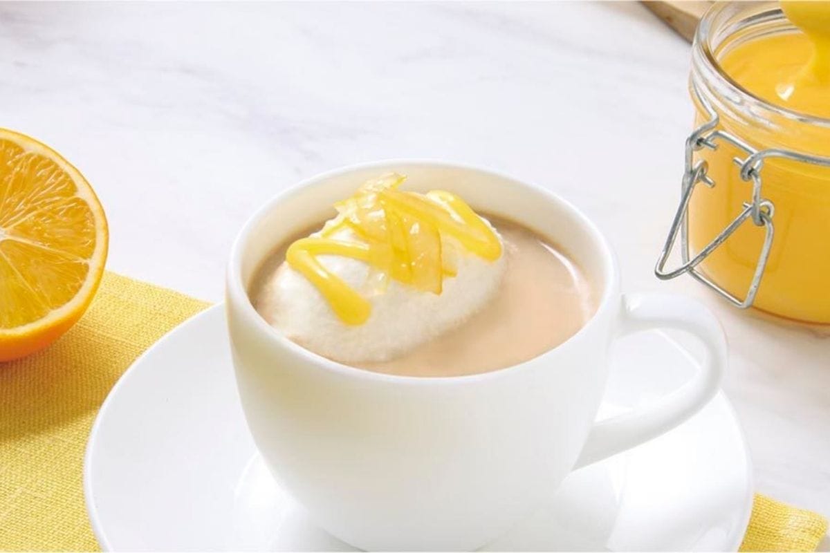 上島珈琲店のシーズナルドリンク『マイヤーレモンミルク珈琲』が新登場