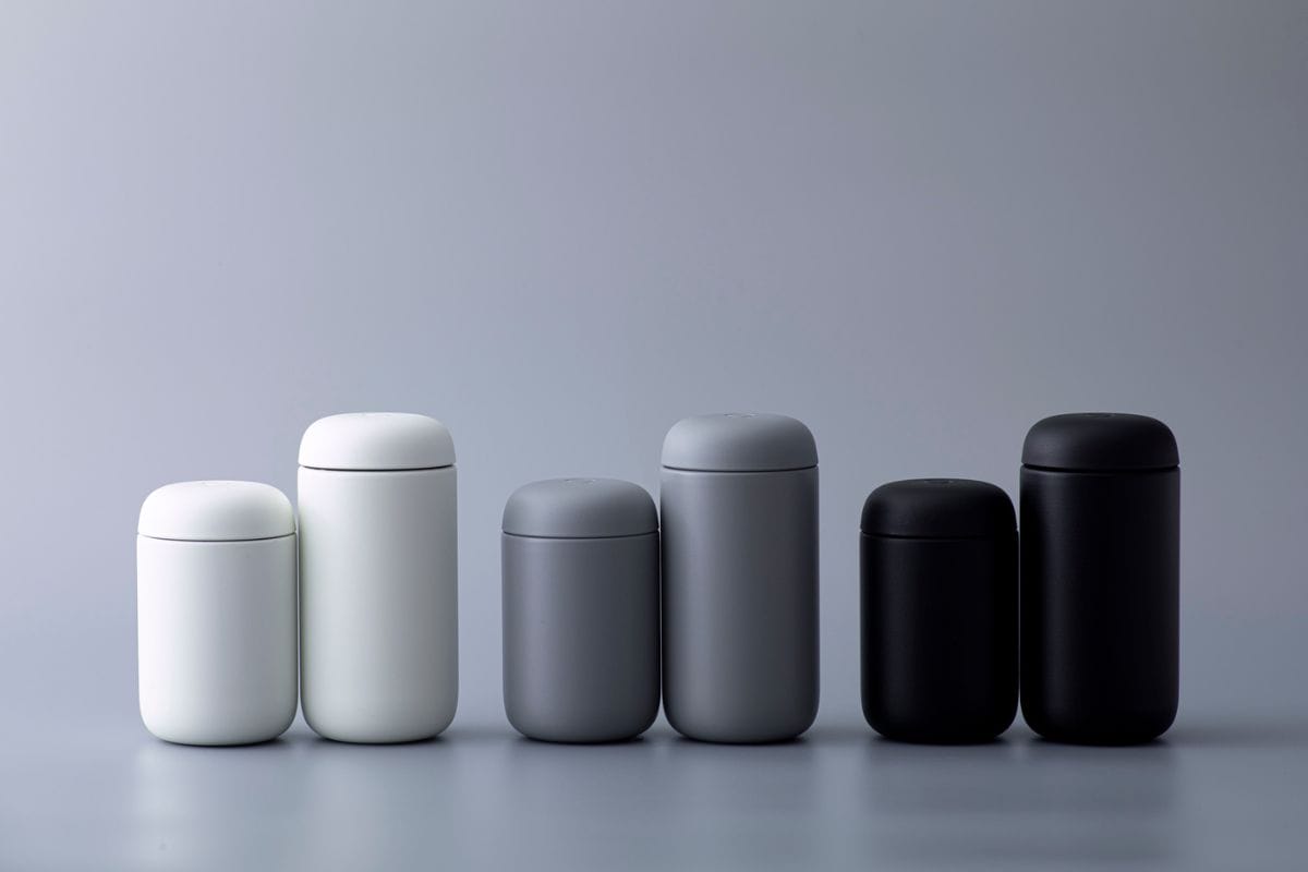 トラベルマグは3色展開×3サイズ