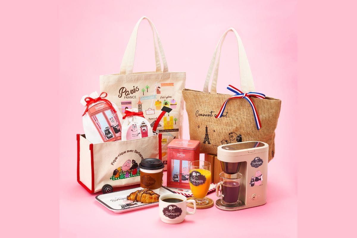 バリスタ姿のバーバパパのラインナップ一覧