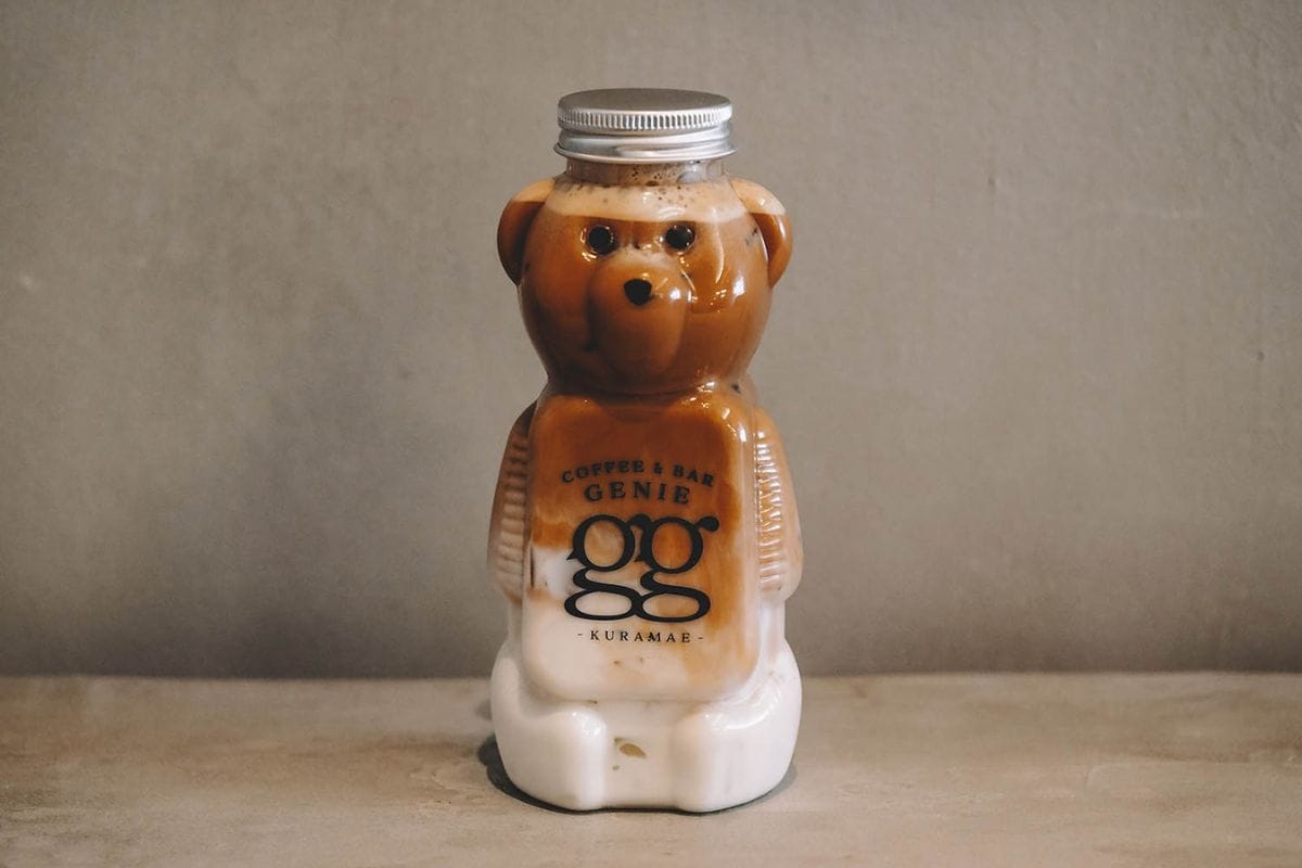 【台東区・蔵前】くまボトルのコーヒーが目印!「COFFEE & BAR GENIE(ジーニー)」オープン
