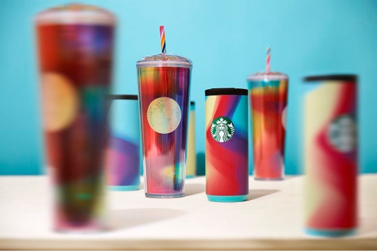 スターバックス“自分らしく生きる”を応援するレインボーカラーグッズを4月22日より発売