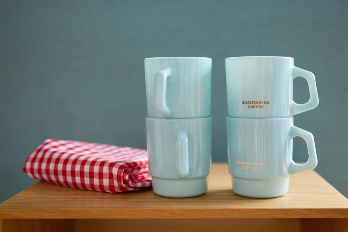 Fire-King × 猿田彦珈琲 スタッキングマグ(ブラウン/アイボリー)詳細