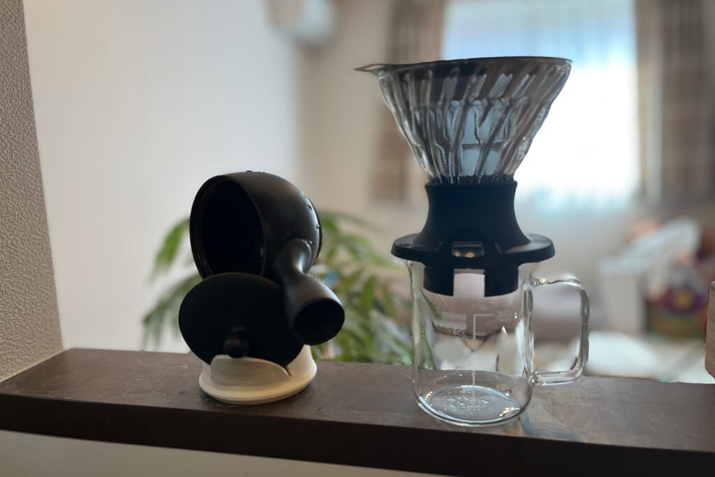 columimg2205182 | コーヒーステーション HARIOの浸漬式ドリッパースイッチサーバーセットとステンレス製のフィルター=エコフィルターダンク