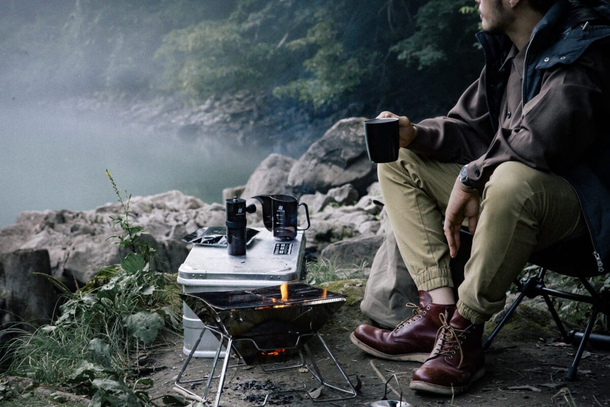 キャンプコーヒー持ち運び