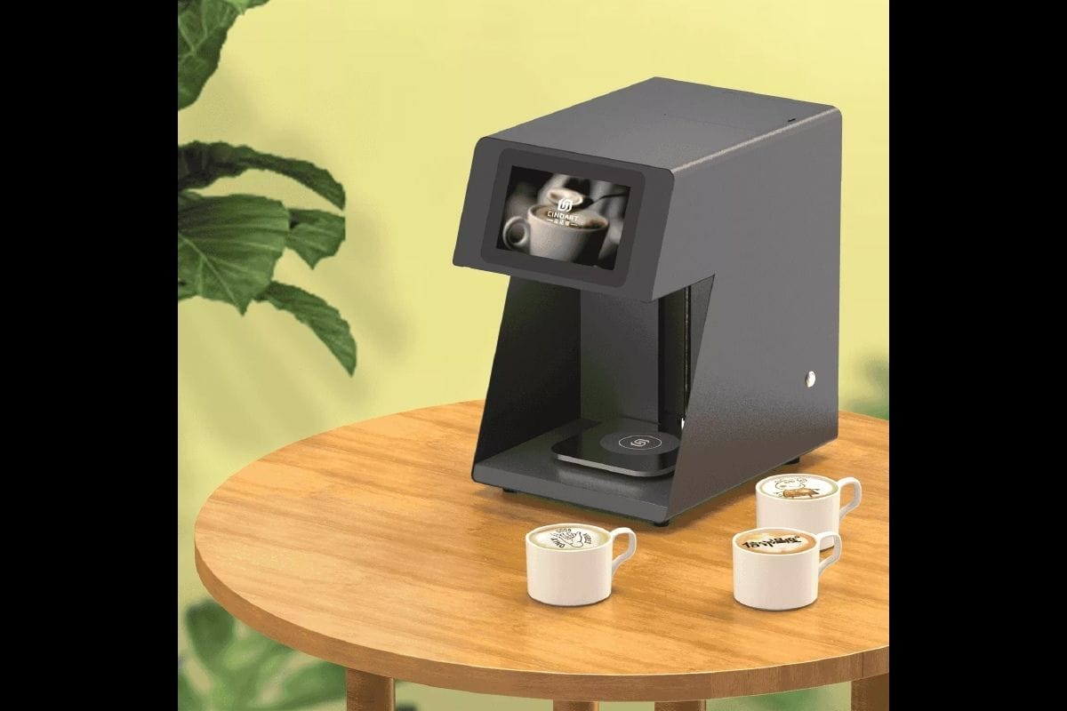 プロ級ラテアート!写真をプリントできるラテアート用プリンター「GeeCafie」発売