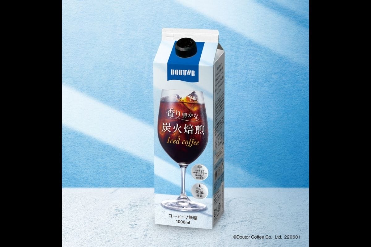 ドトールコーヒーから夏限定「香り豊かな炭火焙煎アイスコーヒー」が発売