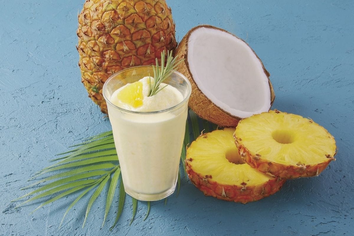 ノンアルコールの「ピニャコラーダのグラニータ」