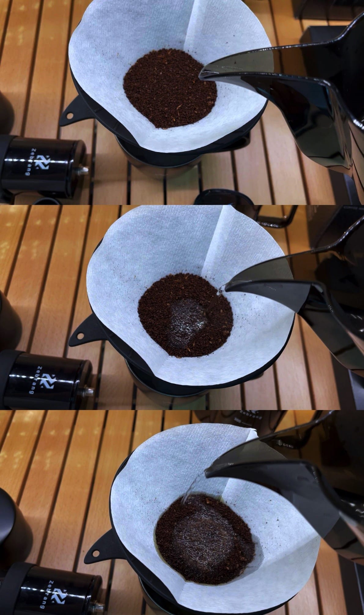 columimg2206306 | コーヒーステーション 氷が入ったマグのうえに直接ドリップ