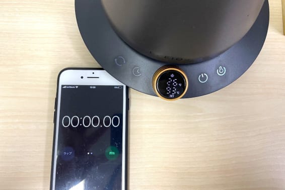 columimg2207134 | コーヒーステーション バリスタ推奨ドリップ温度93度には何分かかる