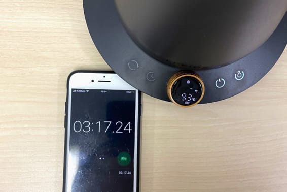 columimg2207135 | コーヒーステーション バリスタ推奨ドリップ温度93度には何分かかる