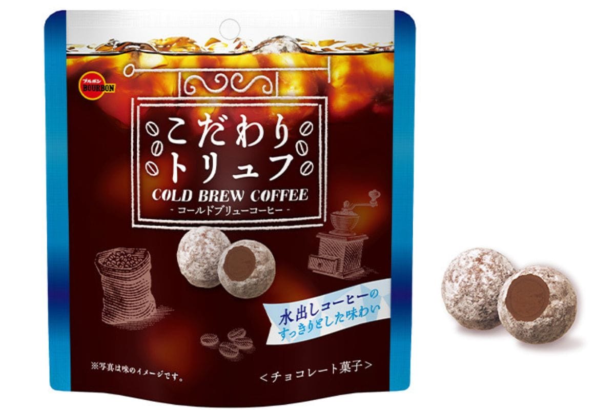 コールドブリューがチョコレートに?ブルボン「こだわりトリュフコールドブリューコーヒー」発売