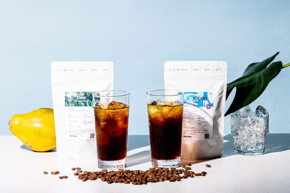 PostCoffeeの夏限定ブレンド「エキゾチックサマーブレンド」「アイスコーヒー専用ブレンド」発売