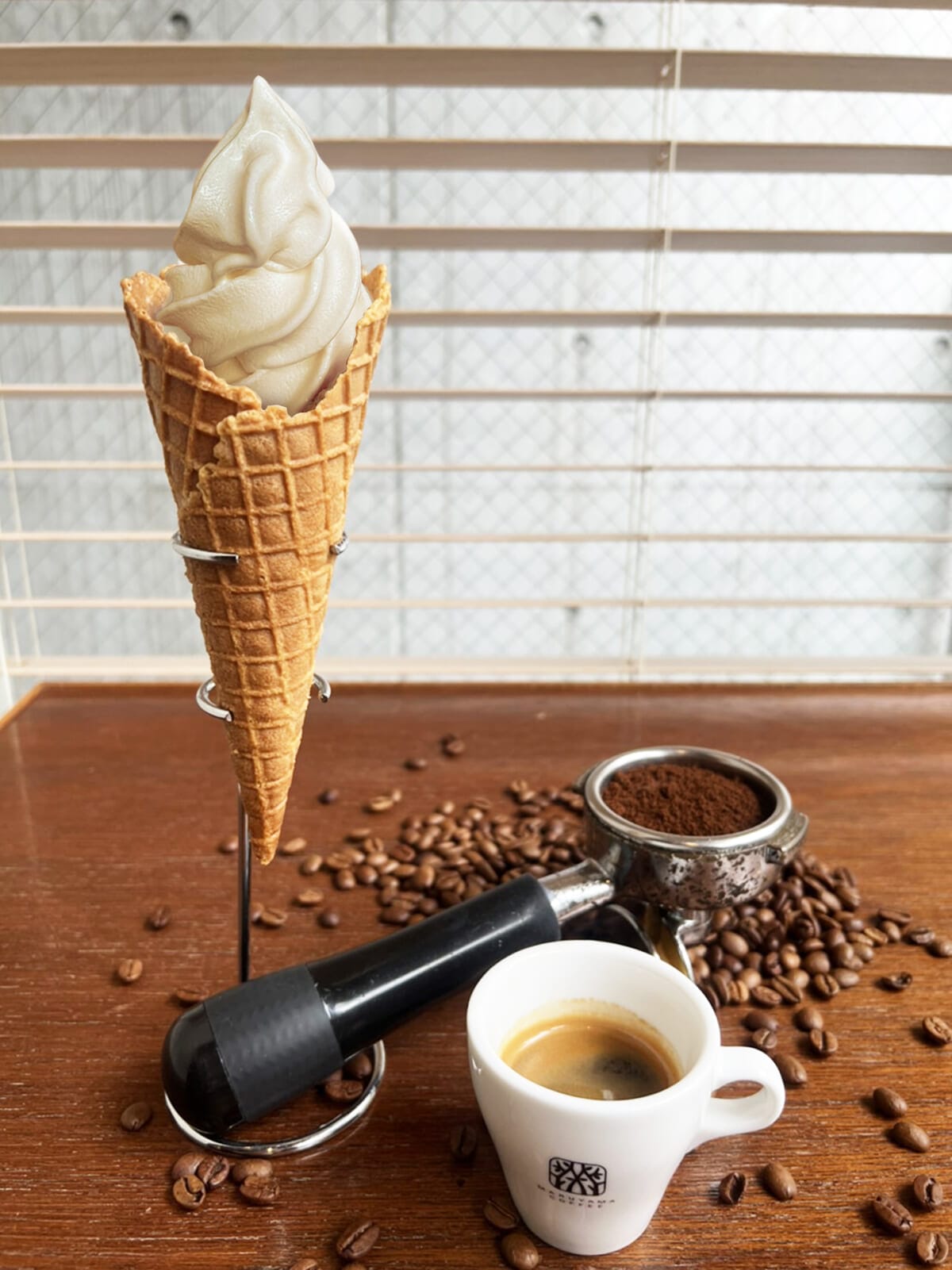 【軽井沢】丸山珈琲バリスタの淹れるエスプレッソソフト「ソフトクリーム(モカ)」発売