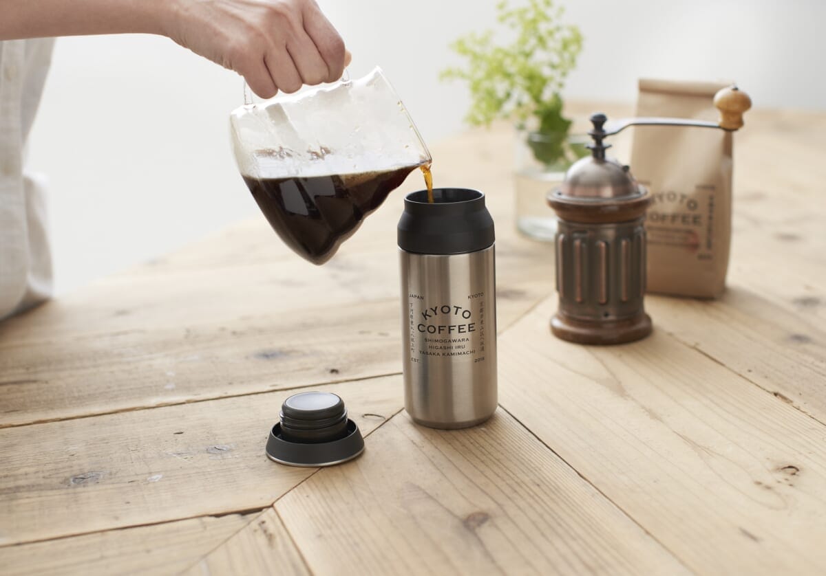 京都散歩にぴったりのトラベルタンブラーとコーヒーキャニスター8月4日発売