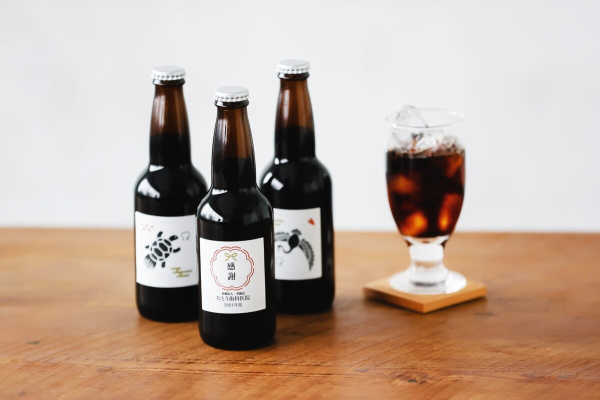 クラフト瓶アイスコーヒー（液体）：36本～（準備中）