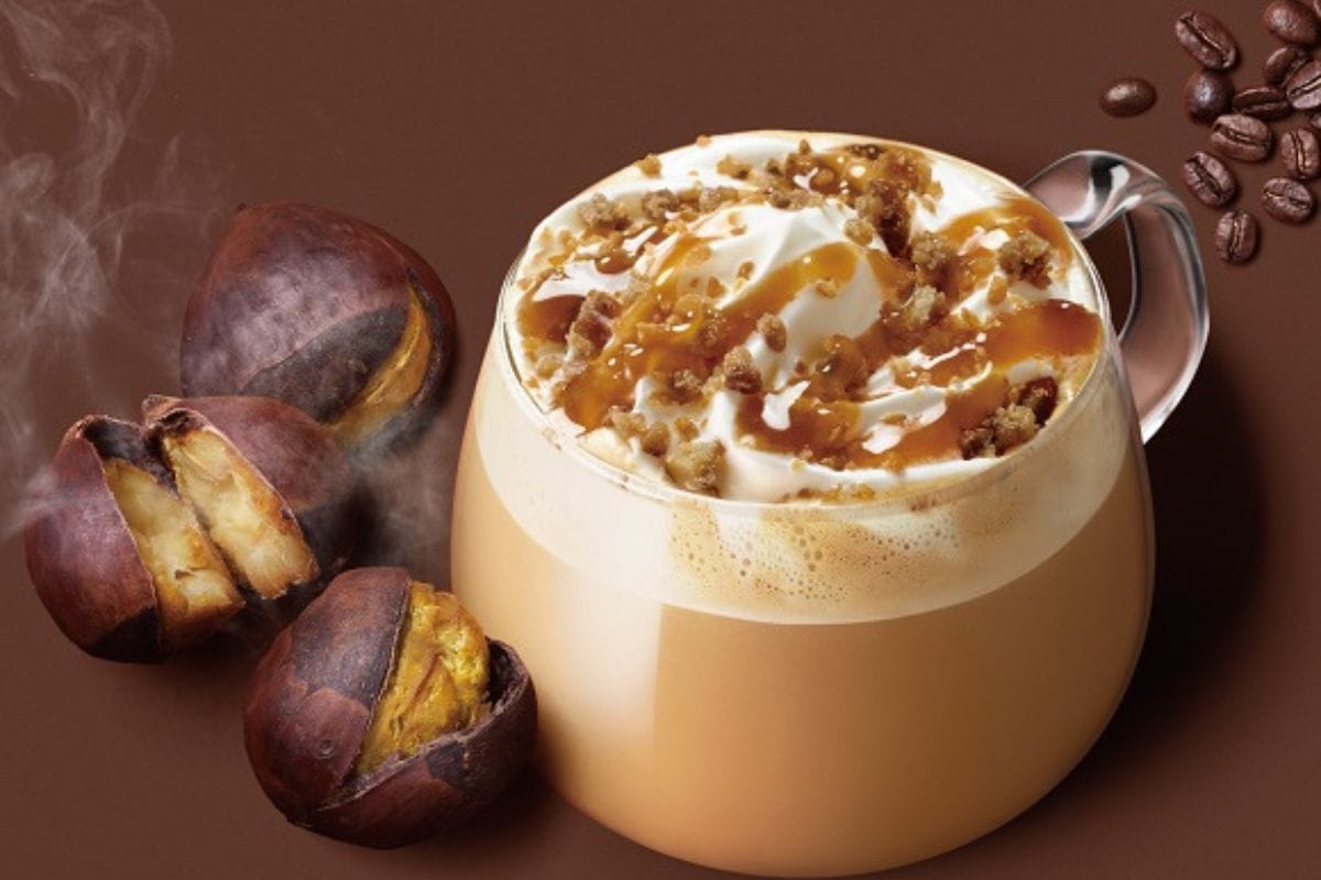 西日本エリア:『焼き栗 ラテ』