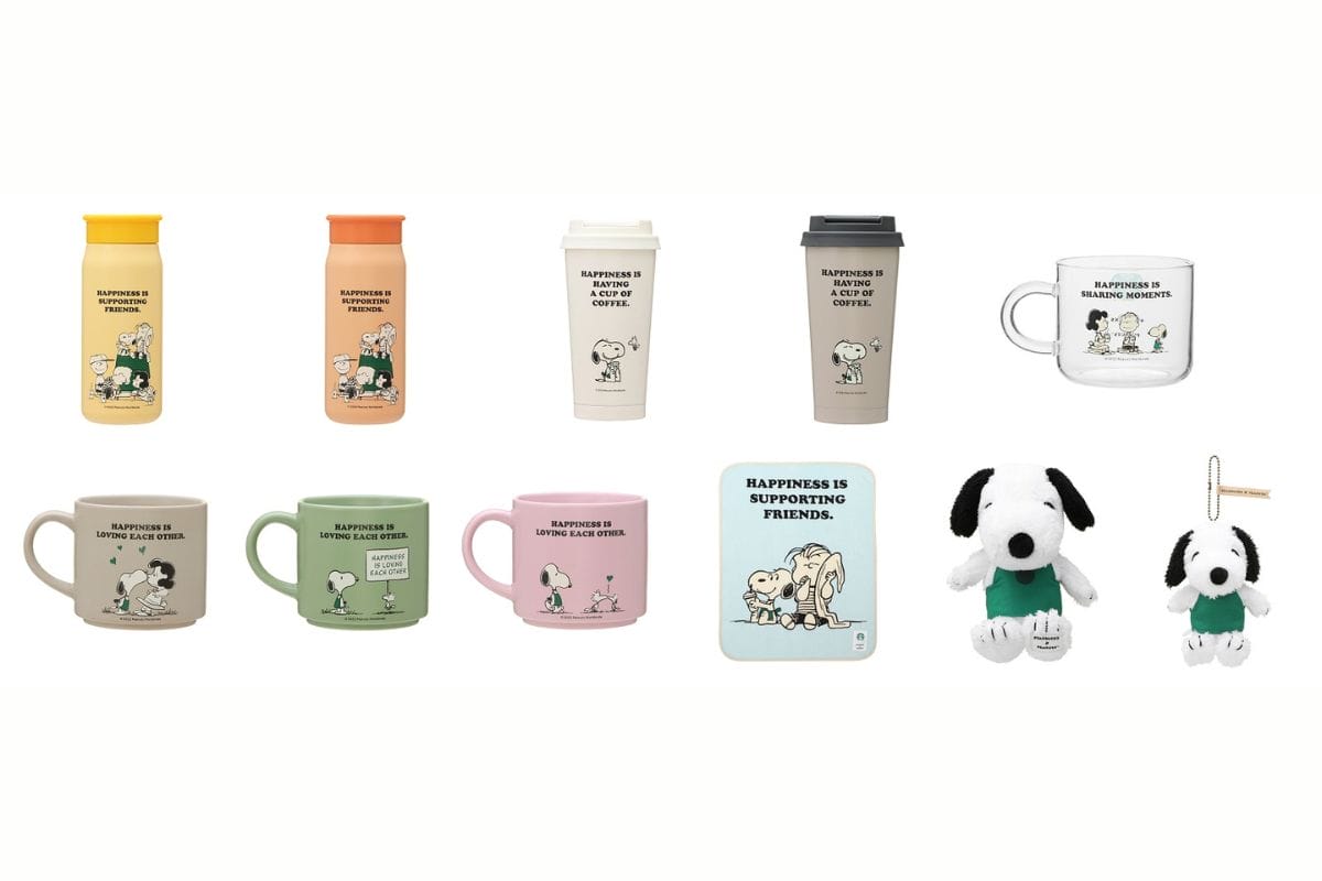 スターバックス×スヌーピー「PEANUTS」第2弾コラボアイテム