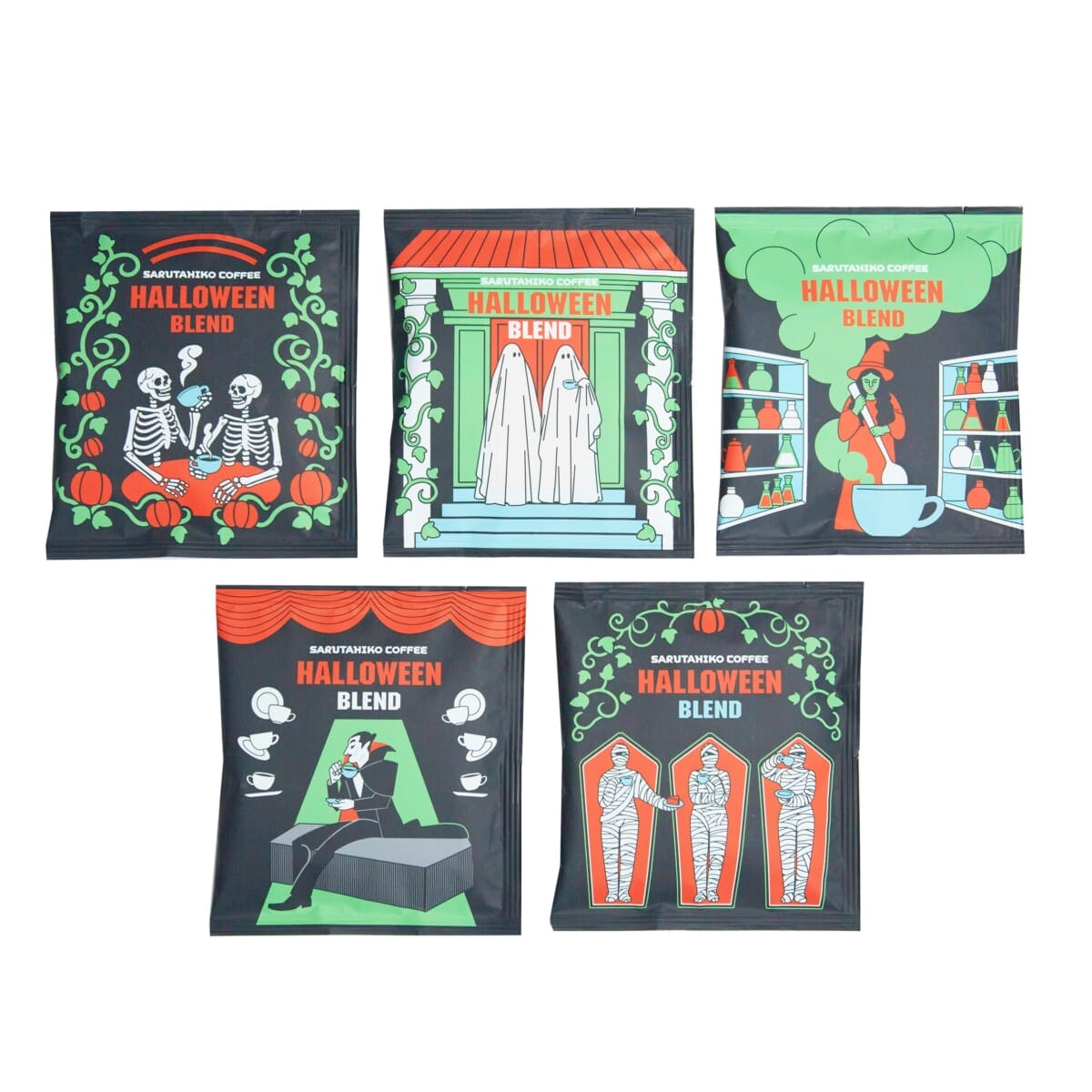 猿田彦珈琲のハロウィンブレンドはパケ買いするくらい可愛い!9/27より発売